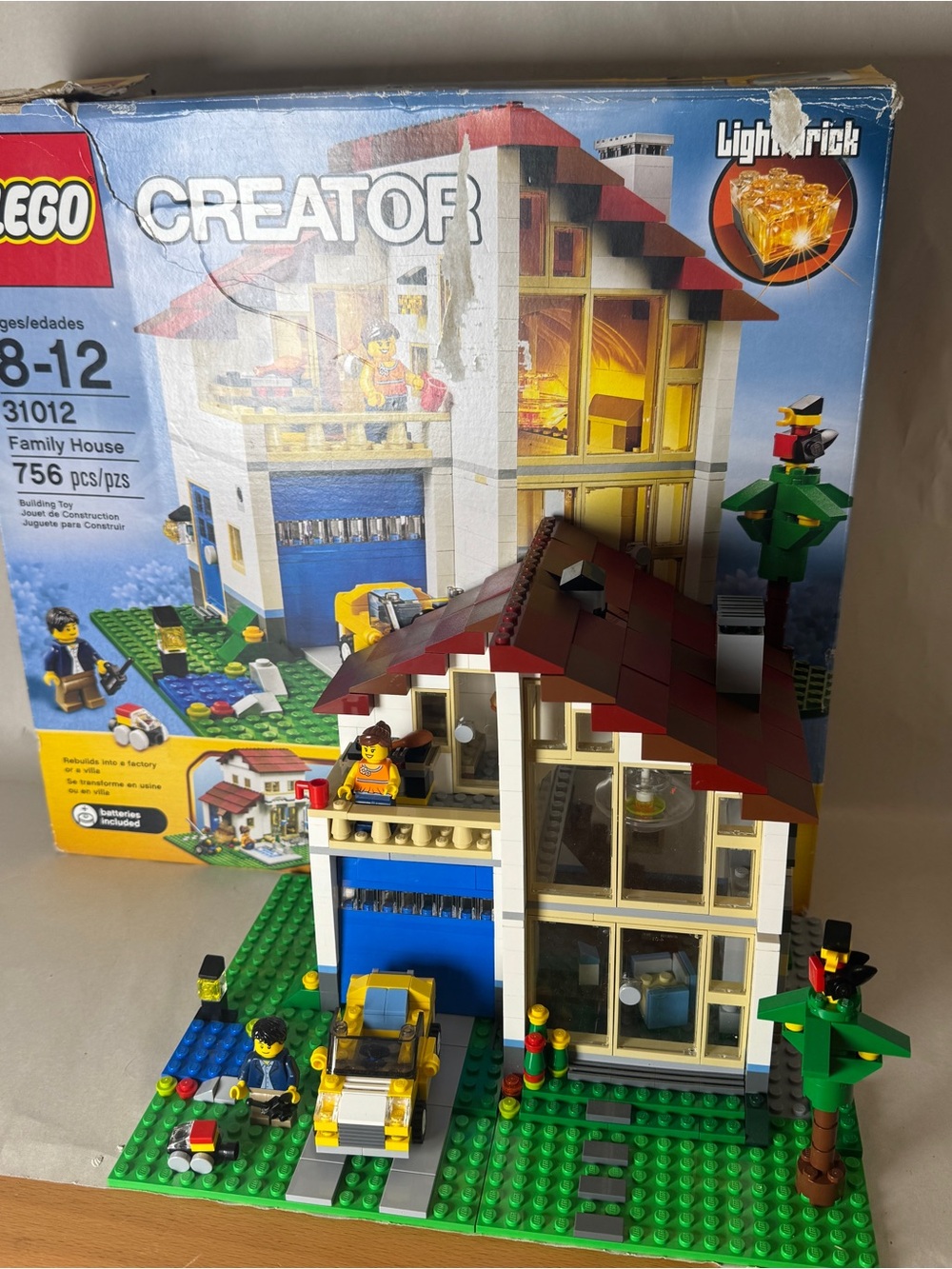 Lego Creator 31012  - Family House 3 in 1 Set - 100% COMPLETE w/ Box & 4 Manuals